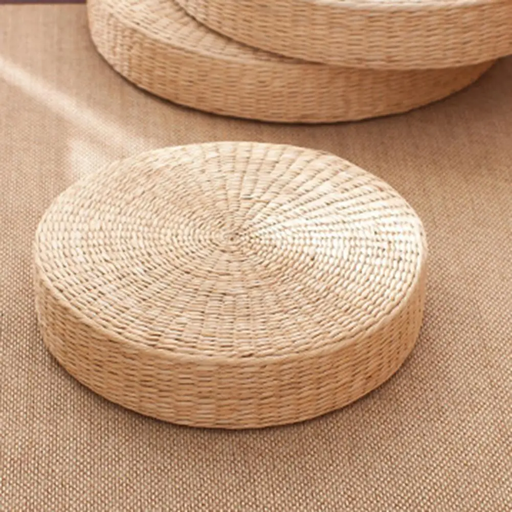40cm Round Tatami Cushion Natural Straw Seat Cushion Soft Straw Weave Handmade Throw Pillow Cushion Chair Seat Mat Home Decor 
40cm Round Tatami Cushion Natural Straw Seat Cushion Soft Straw Weave Handmade Throw Pillow Cushion Chair Seat Mat Home Decor