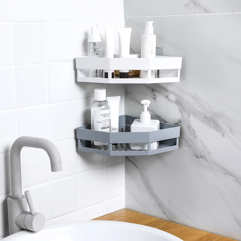 Bathroom Wall Triangular Shower Shelf Corner Storage Rack Adhesive Punch Free For Home Bath Sundries Organizer Holder Basket
Bathroom Wall Triangular Shower Shelf Corner Storage Rack Adhesive Punch Free For Home Bath Sundries Organizer Holder Basket