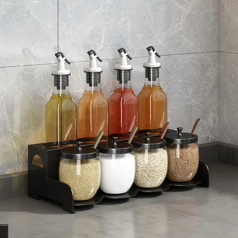 Gadgete Glass Spice Bottle No Drip Classic Metal Holder Spice Pot Top Seal Large Especieros Para Cocina Home Kitchen Utensils
Gadgete Glass Spice Bottle No Drip Classic Metal Holder Spice Pot Top Seal Large Especieros Para Cocina Home Kitchen Utensils