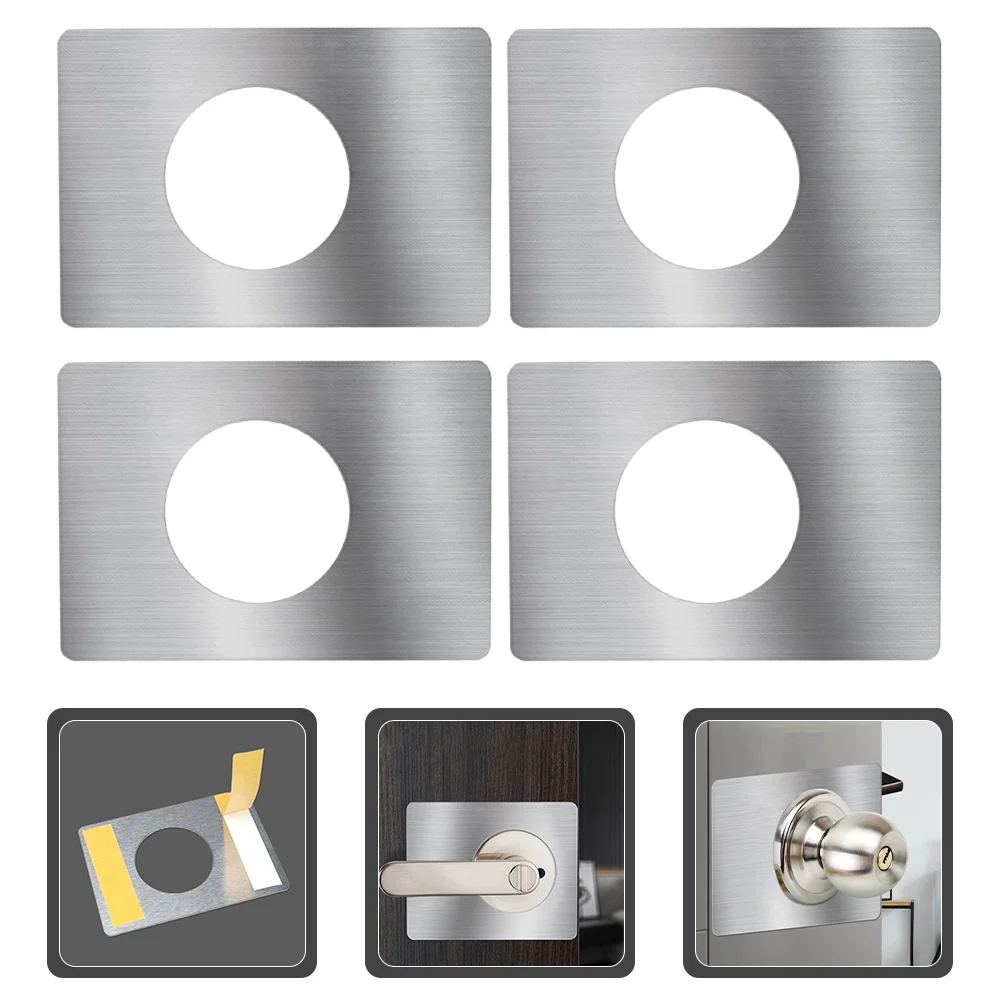 Black Door Knobs Door Lock Repair Board Reinforcement Kit Hole Filler Plate Garage Bracket Strike Stainless Steel Plates
Black Door Knobs Door Lock Repair Board Reinforcement Kit Hole Filler Plate Garage Bracket Strike Stainless Steel Plates