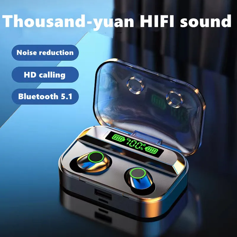 New Original Bluetooth Earphone Wireless Headphones Tws Headset Sports In-Ear Stereo Earbuds Waterproof Noise Reduction HD Mic
New Original Bluetooth Earphone Wireless Headphones Tws Headset Sports In-Ear Stereo Earbuds Waterproof Noise Reduction HD Mic