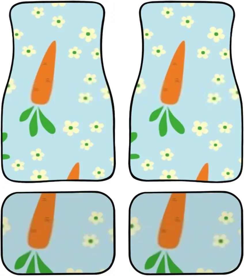 Car Floor Mats Easter Carrots Flowers Cute Print Design Carpet Car SUV Truck Floor Mats 4 Pcs, Floor Mats for Trucks
Car Floor Mats Easter Carrots Flowers Cute Print Design Carpet Car SUV Truck Floor Mats 4 Pcs, Floor Mats for Trucks