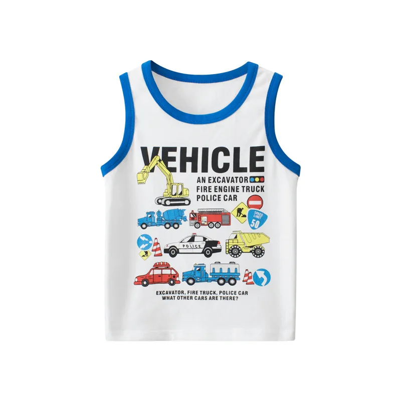 Vest Kids Tank Tops T Shirts Summer Baby Boys Girls Toddler Infant Children Undershirt Cotton Cartoon Underwear Clothes Clothing
Vest Kids Tank Tops T Shirts Summer Baby Boys Girls Toddler Infant Children Undershirt Cotton Cartoon Underwear Clothes Clothing
