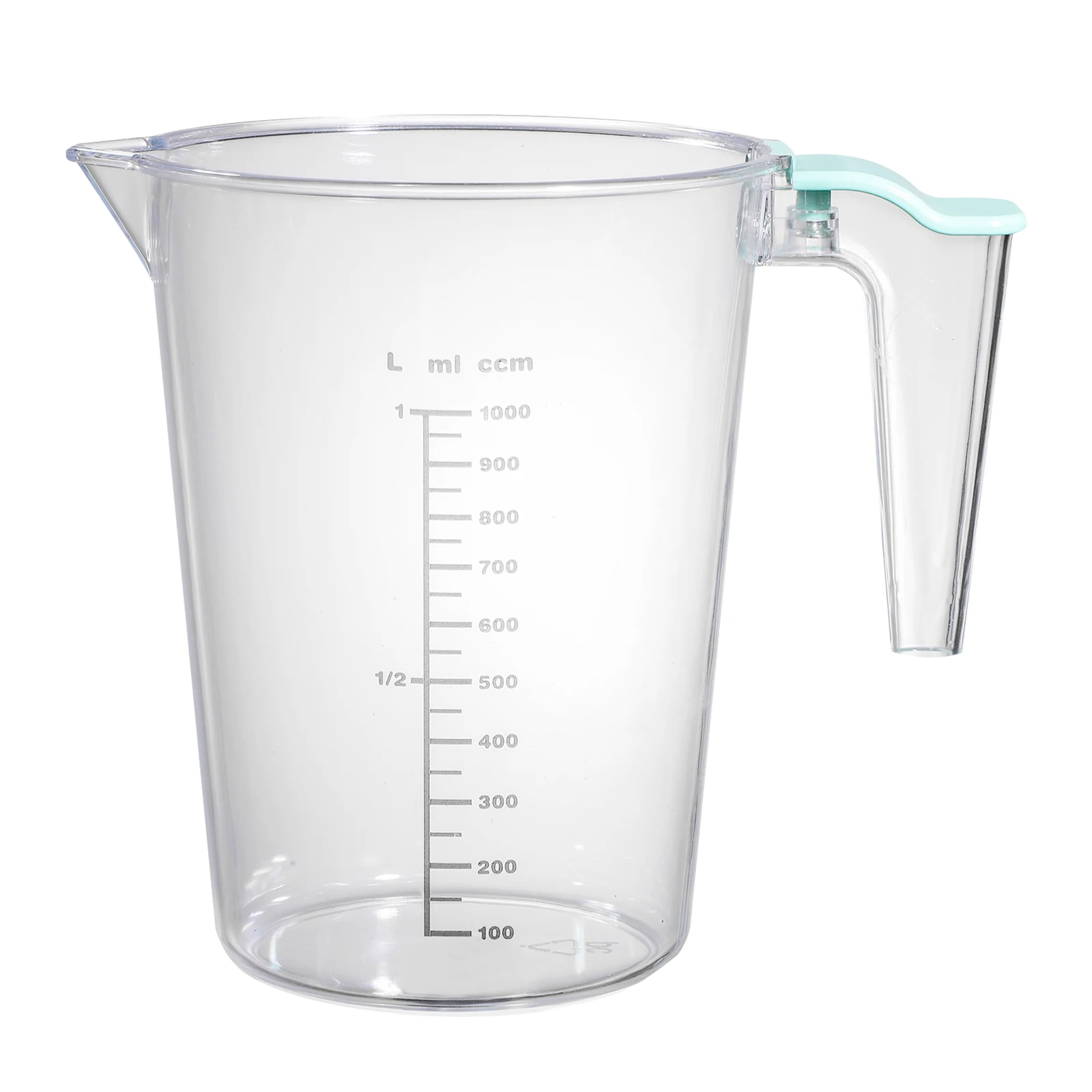 Unbreakable Plastic Graduated Baking Measuring Cup with Ergonomic Spout And Handle Kitchen Accessory
Unbreakable Plastic Graduated Baking Measuring Cup with Ergonomic Spout And Handle Kitchen Accessory