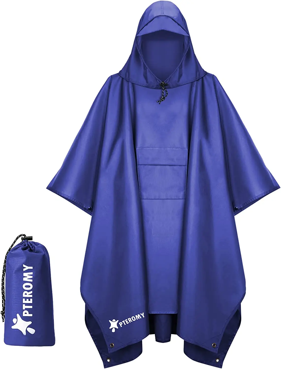 Hooded Rain Poncho for Adult with Pocket, Waterproof Lightweight Unisex Raincoat for Hiking Camping Emergency
Hooded Rain Poncho for Adult with Pocket, Waterproof Lightweight Unisex Raincoat for Hiking Camping Emergency