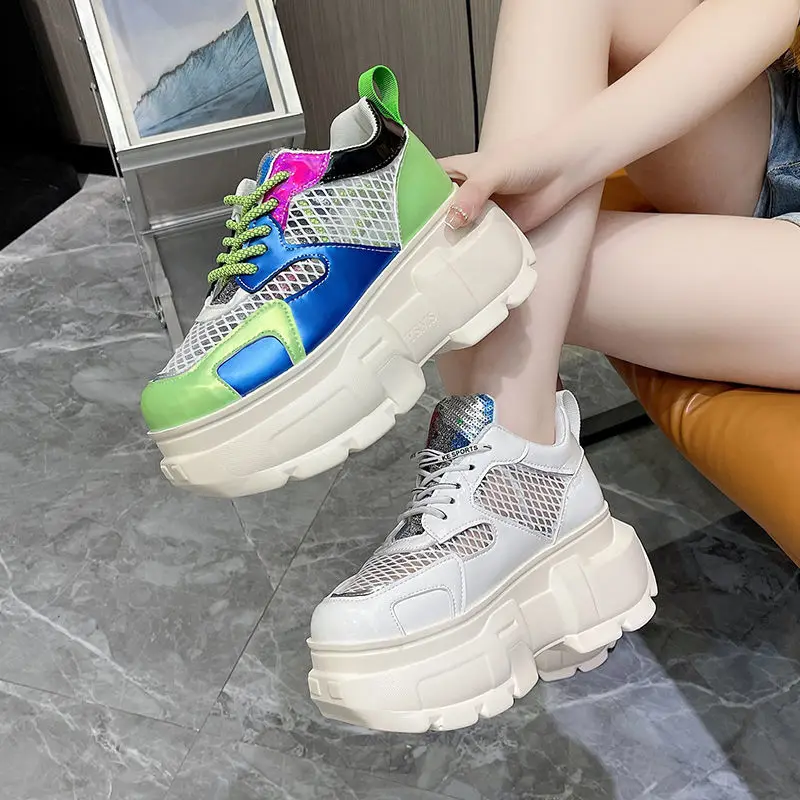 European Goods Platform Breathable Mesh Pumps 2022 New Color Matching Sports Height Increasing Leisure Dad Shoes Female
European Goods Platform Breathable Mesh Pumps 2022 New Color Matching Sports Height Increasing Leisure Dad Shoes Female