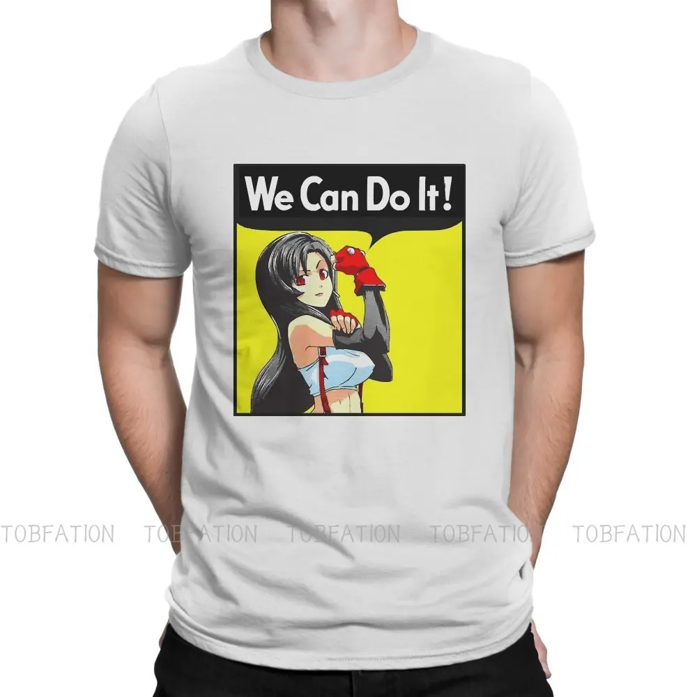 We Can Do It Harajuku TShirt Final Fantasy Tifa Lockhart Style Tops Comfortable T Shirt Male Short Sleeve Special Gift Idea
We Can Do It Harajuku TShirt Final Fantasy Tifa Lockhart Style Tops Comfortable T Shirt Male Short Sleeve Special Gift Idea
