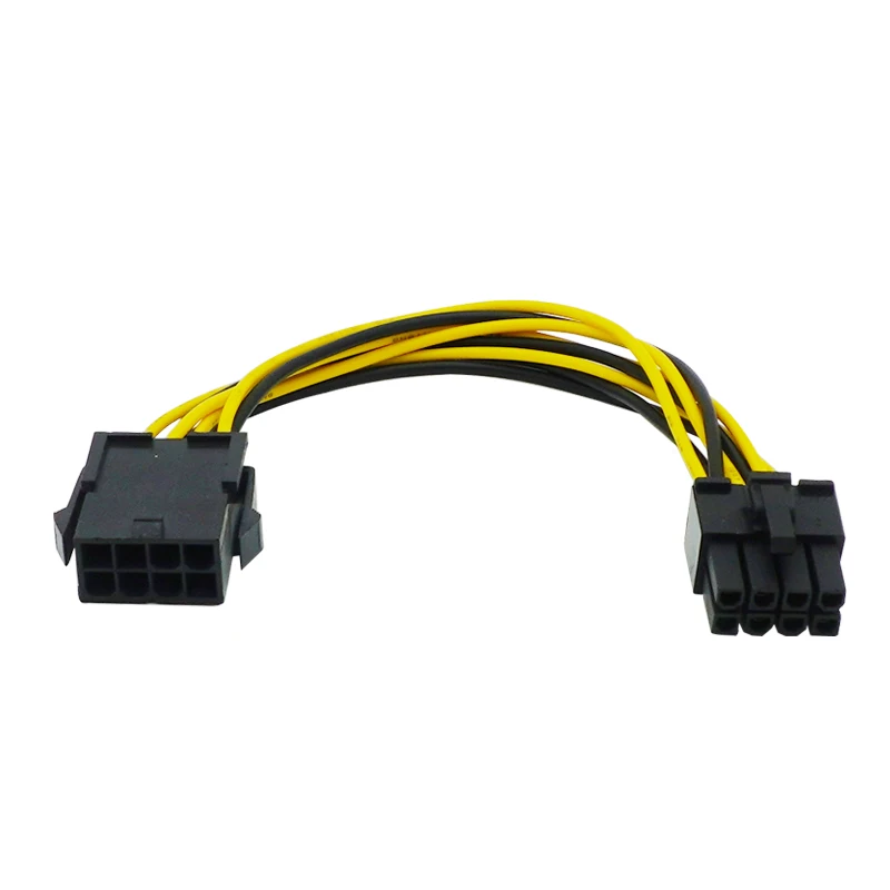 Кабель питания с 8P на ЦП, 8pin (4pin + 4pin), адаптер питания мама-Папа, 8pin, кабель для майнинга 12 см для BTC
Кабель питания с 8P на ЦП, 8pin (4pin + 4pin), адаптер питания мама-Папа, 8pin, кабель для майнинга 12 см для BTC