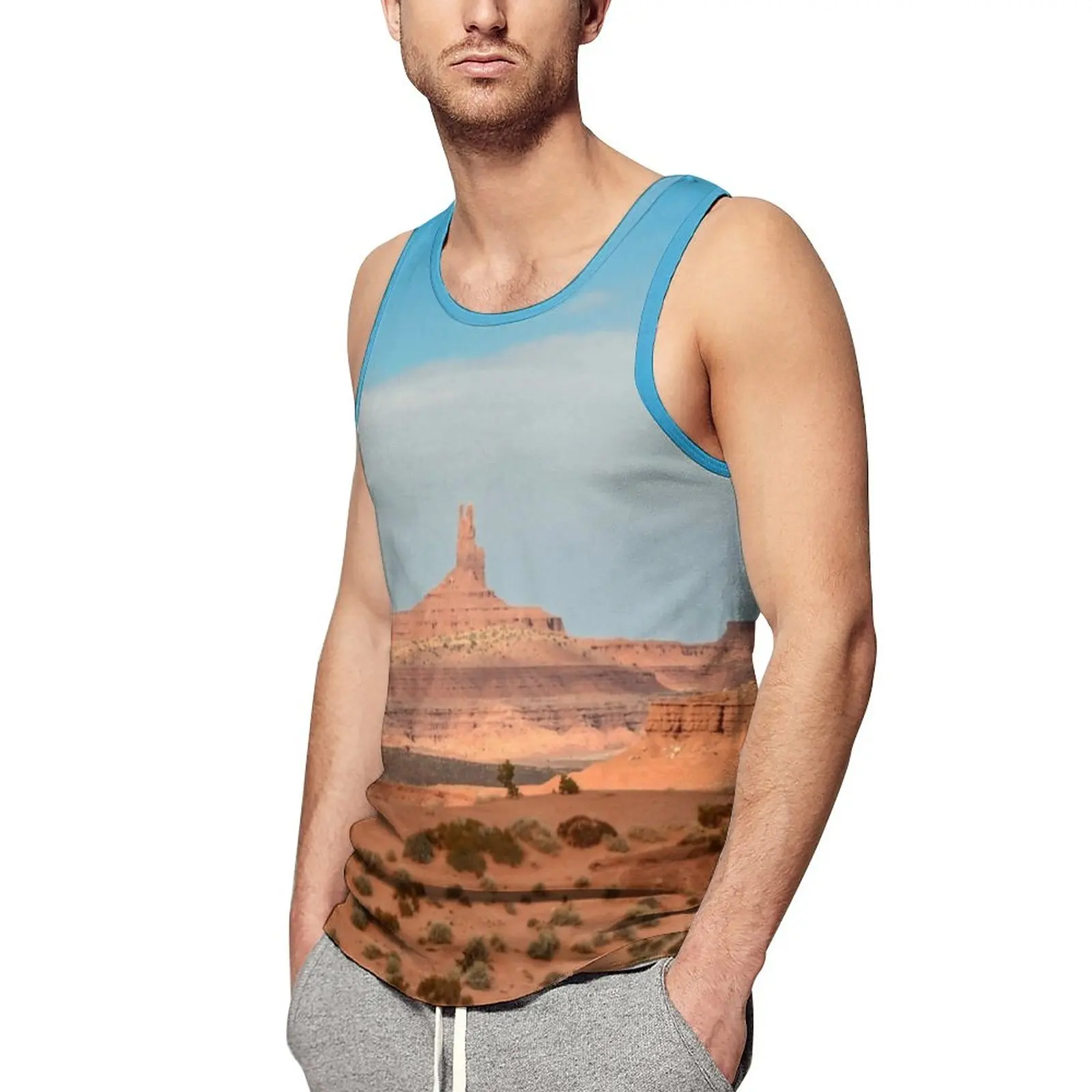 Calm Desert Tank Top Blue Sky Print Muscle Tops Summer Bodybuilding Males Pattern Sleeveless Vests 3XL 4XL 5XL
Calm Desert Tank Top Blue Sky Print Muscle Tops Summer Bodybuilding Males Pattern Sleeveless Vests 3XL 4XL 5XL