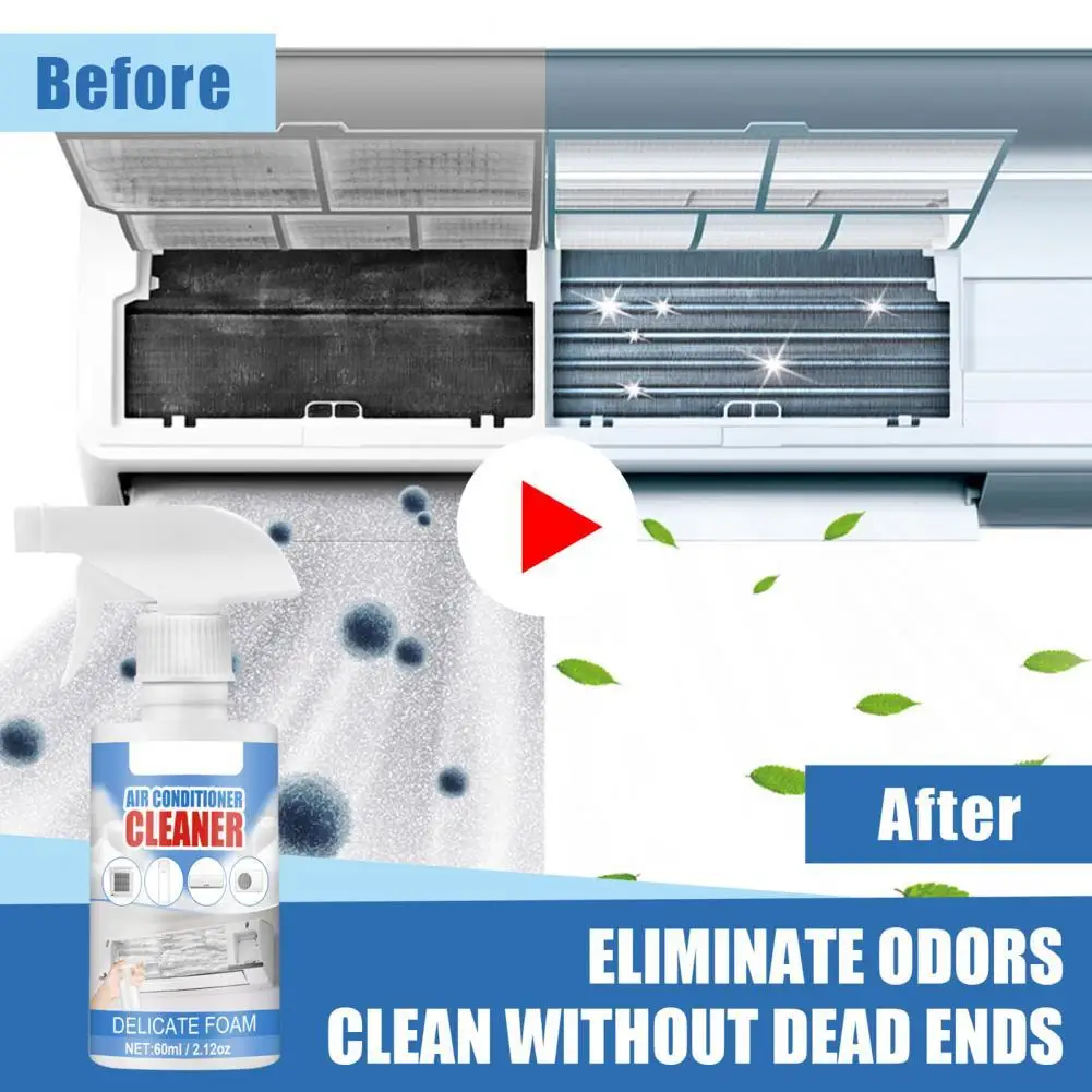 Air Conditioner Deodorizer Good White Color Wash Free for Household Air Conditioner Sanitizer Air Conditioner Cleaner
Air Conditioner Deodorizer Good White Color Wash Free for Household Air Conditioner Sanitizer Air Conditioner Cleaner