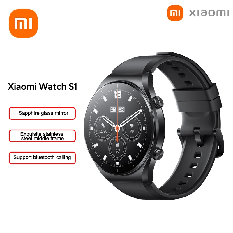 Смарт-часы Xiaomi Watch S1 Mi, 1,43 дюйма, AMOLED дисплей, 12 дней без подзарядки
Смарт-часы Xiaomi Watch S1 Mi, 1,43 дюйма, AMOLED дисплей, 12 дней без подзарядки