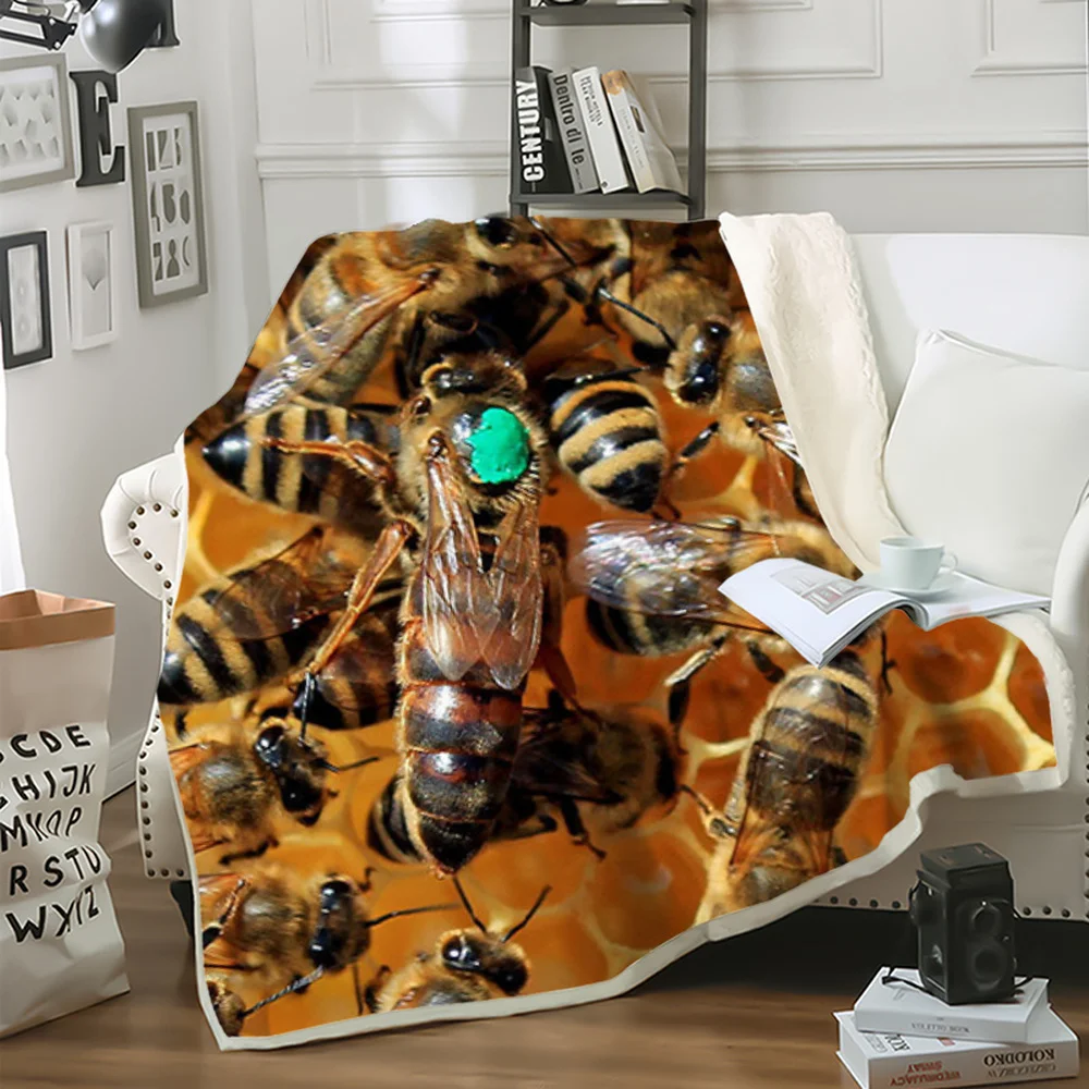 CLOOCL Insect Bee Colony Honeycomb Pattern Blanket Print Throw Blankets Teens Bedding Air Conditioner Plush Quilt Drop Shipping
CLOOCL Insect Bee Colony Honeycomb Pattern Blanket Print Throw Blankets Teens Bedding Air Conditioner Plush Quilt Drop Shipping