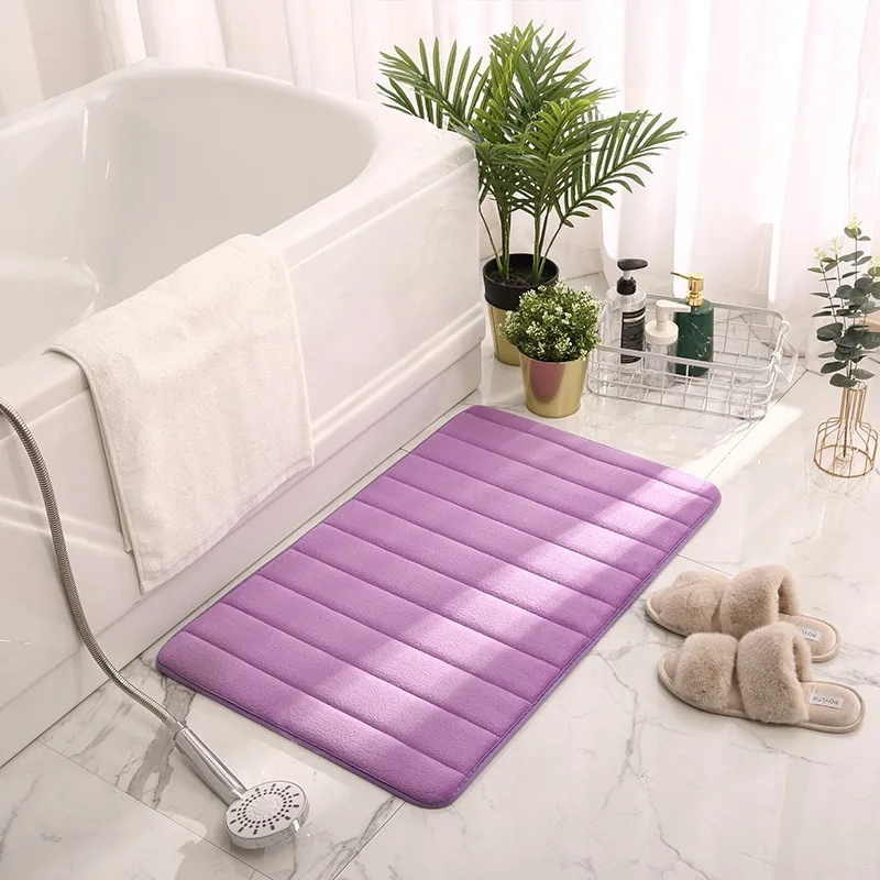 Coral Fleece Bath Mat Super Absorbent Memory Foam Bathroom Non-slip Home Doormat Washable Rug Toilet Floor Mat Kitchen Carpet
Coral Fleece Bath Mat Super Absorbent Memory Foam Bathroom Non-slip Home Doormat Washable Rug Toilet Floor Mat Kitchen Carpet