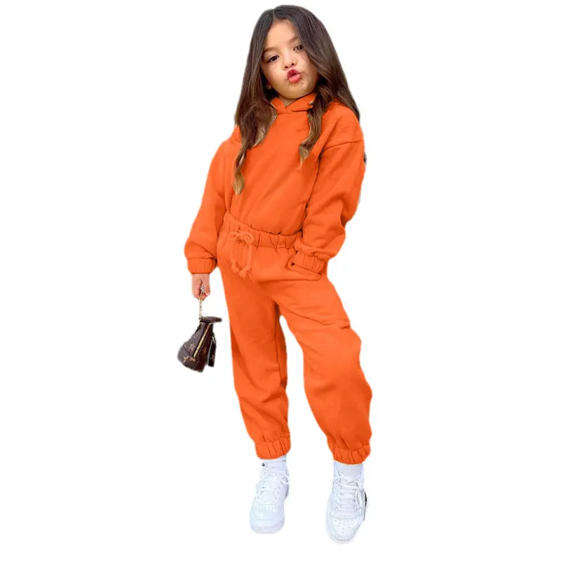 2022 Autumn Winter Kids Boys And Girls Solid Long Sleeve Top + Pants 2 Pieces Set Sporty Casual Children Clothes For Girls Boys
2022 Autumn Winter Kids Boys And Girls Solid Long Sleeve Top + Pants 2 Pieces Set Sporty Casual Children Clothes For Girls Boys