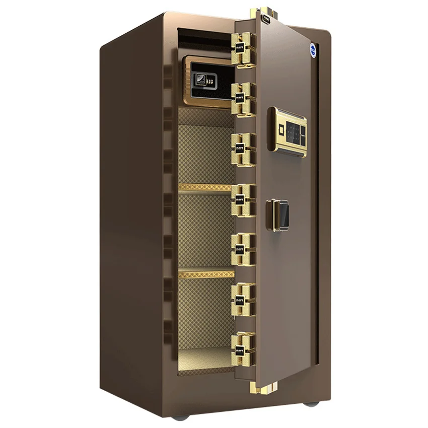 

Safe Box Home Anti-theft All-steel Office Fingerprint Password Safe Into The Wall Stainless Steel 1m Hight