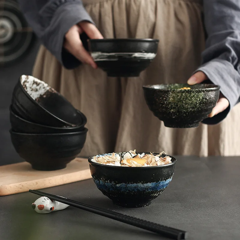 Ceramic bowls and plates, 4.5-inch rice bowls, snacks, desserts, soup bowls, Japanese sushi tableware, tableware
Ceramic bowls and plates, 4.5-inch rice bowls, snacks, desserts, soup bowls, Japanese sushi tableware, tableware