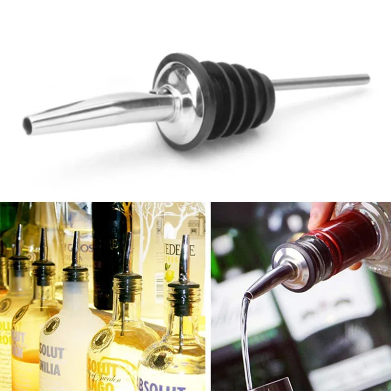 1/3/5pcs Stainless Steel Stopper Bottle Wine Olive Oil Pourer Dispenser Spout Bottle Pourer Stopper for Bottle Bar Accessories
1/3/5pcs Stainless Steel Stopper Bottle Wine Olive Oil Pourer Dispenser Spout Bottle Pourer Stopper for Bottle Bar Accessories