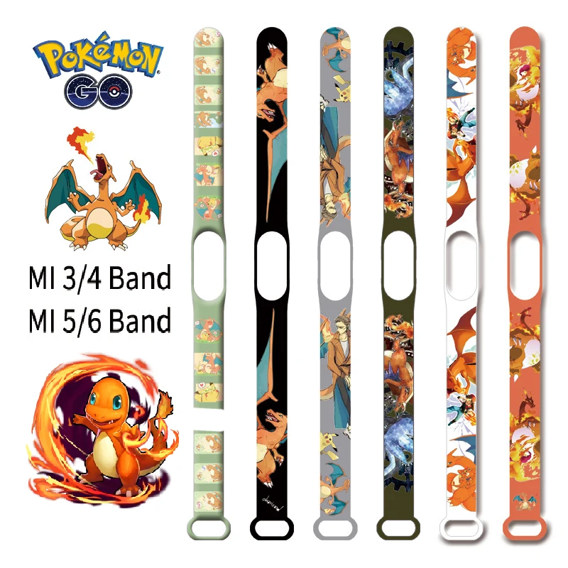 Suitable for Xiaomi Watch Band 3/4/5/6/nfc cartoon anime action figure Charmander Wristband Watch Replacement strap diy gifts
Suitable for Xiaomi Watch Band 3/4/5/6/nfc cartoon anime action figure Charmander Wristband Watch Replacement strap diy gifts