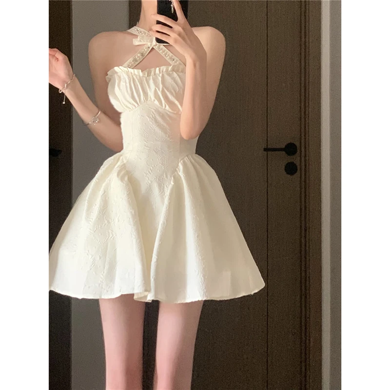 Y2k милое мини-платье с рукавами фонарик, летнее женское винтажное платье с бантом в стиле принцессы, платье на бретелях, однотонное облегающее платье на день рождения, мода 2023
Y2k милое мини-платье с рукавами фонарик, летнее женское винтажное платье с бантом в стиле принцессы, платье на бретелях, однотонное облегающее платье на день рождения, мода 2023