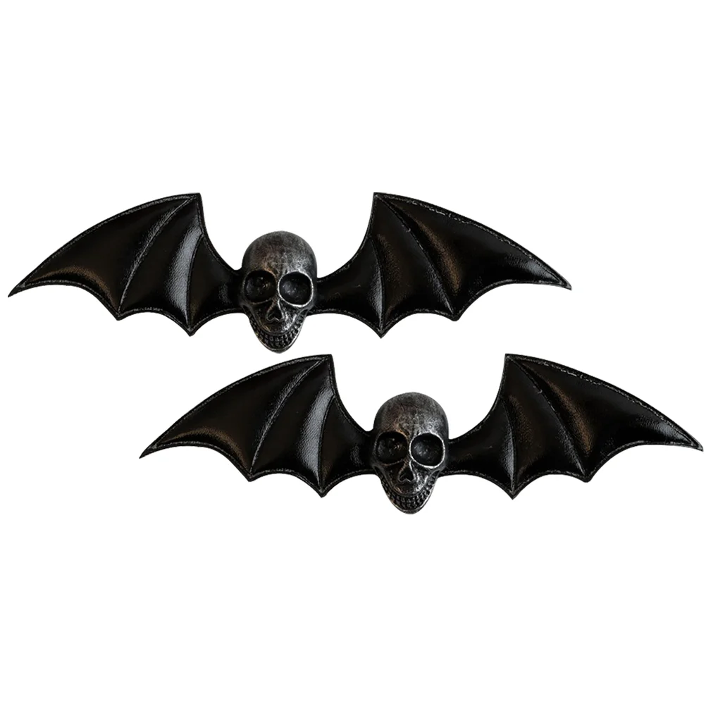 2 Pcs Hair Jewels Women Gothic Clip Bat Hairpin Rock Roll Halloween Accessories Pu Barrettes Punk Miss 
2 Pcs Hair Jewels Women Gothic Clip Bat Hairpin Rock Roll Halloween Accessories Pu Barrettes Punk Miss