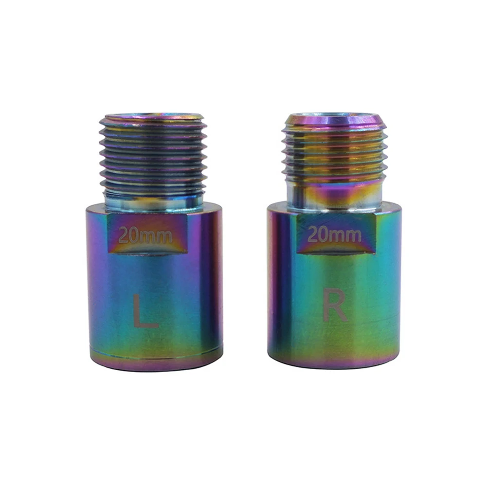 Bike Part Pedal Extenders Spacer Adapter Stainless Steel 2PCS Accessories Bikes Pedal Colorful MTB Road Cycling
Bike Part Pedal Extenders Spacer Adapter Stainless Steel 2PCS Accessories Bikes Pedal Colorful MTB Road Cycling