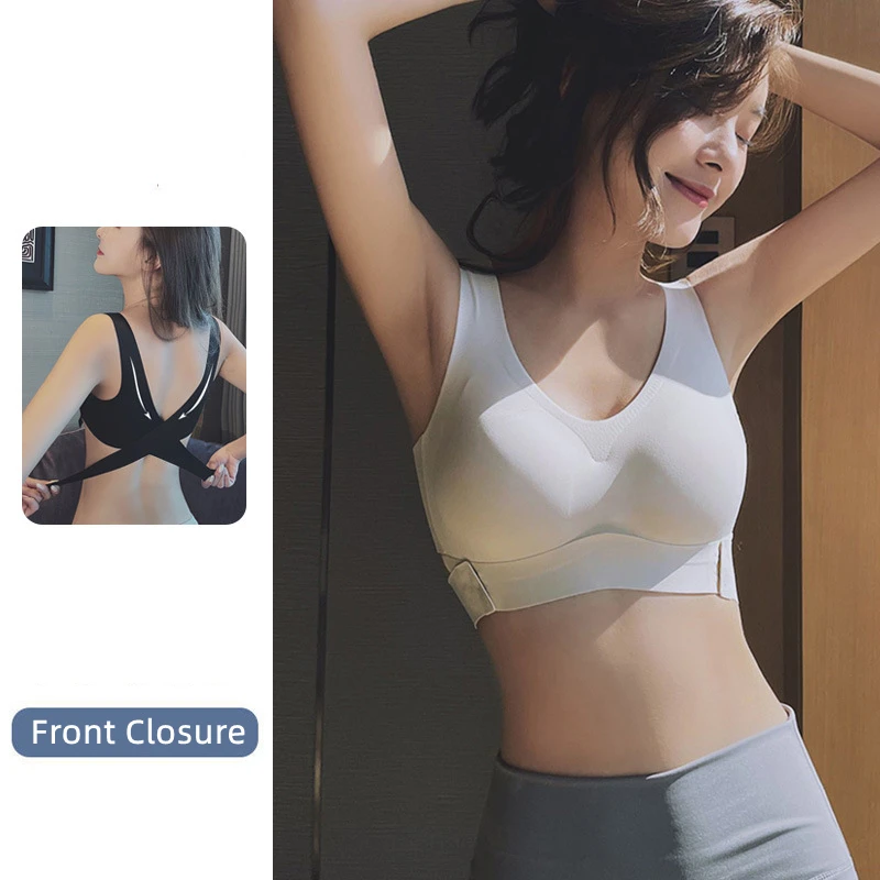 Sexy Anti Sagging Bras Women Correcter Intimates Underwear Push Up Front Closure Thin Wireless Lingerie Brassiere Soutien Gorges
Sexy Anti Sagging Bras Women Correcter Intimates Underwear Push Up Front Closure Thin Wireless Lingerie Brassiere Soutien Gorges