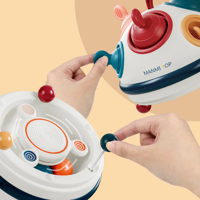 Игрушки Монтессори для малышей, игрушки-спиннинги для развития мелкой моторики, игрушки для сенсорной активности для малышей 1, 2, 3 года, подарок