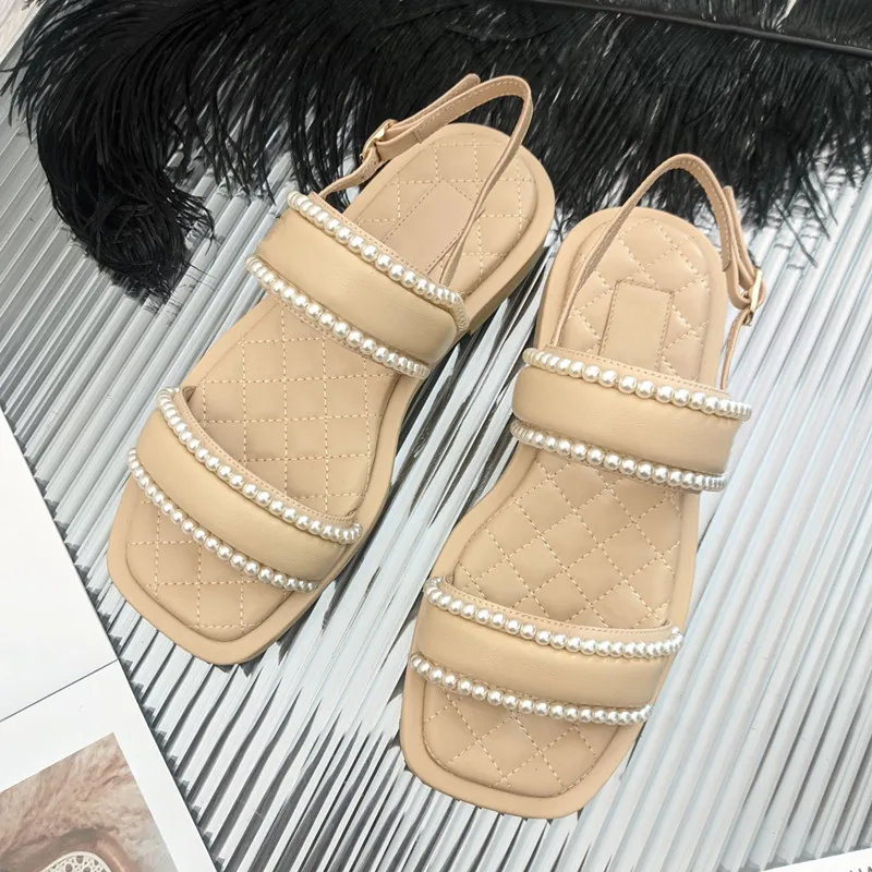 Latest Pearl Woman Sandals Buckle Strap Shoes Women Summer Solid Sanders Square Heels Shoes Fashion Elegant Ladies Sandals Hot
Latest Pearl Woman Sandals Buckle Strap Shoes Women Summer Solid Sanders Square Heels Shoes Fashion Elegant Ladies Sandals Hot