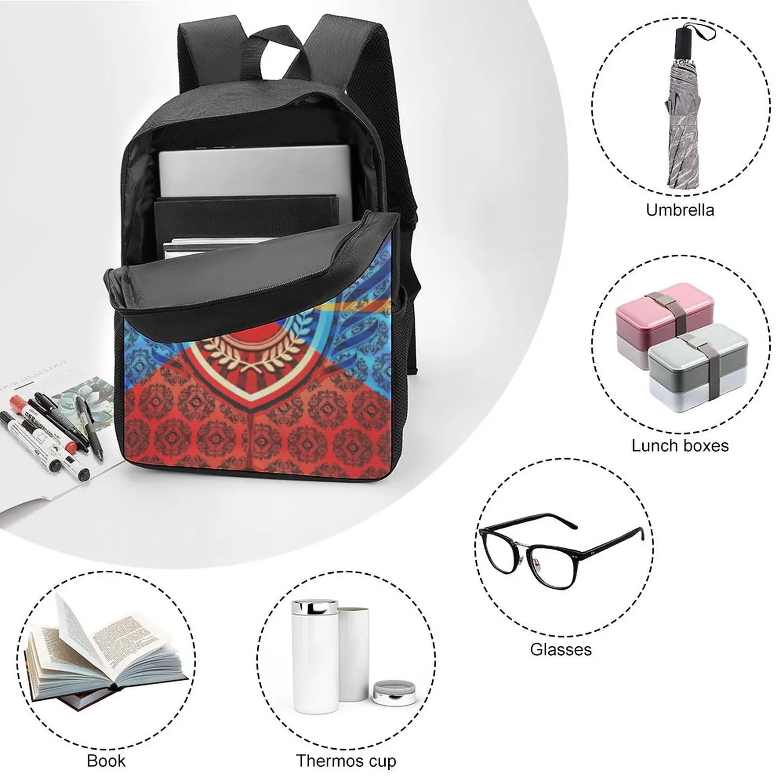 Snug Lasting 974 Reunion Mavéli Coat of Arms Tapestry 17 Inch Shoulder Backpack Vintage Rucksack Schools Graphic Cool
Snug Lasting 974 Reunion Mavéli Coat of Arms Tapestry 17 Inch Shoulder Backpack Vintage Rucksack Schools Graphic Cool