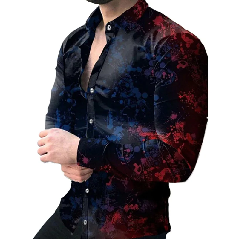 Inkjet graphic print Hawaiian shirt Men's Fashion shirt Long sleeve beach shirt Cuban lapel shirt men's formal wear
Inkjet graphic print Hawaiian shirt Men's Fashion shirt Long sleeve beach shirt Cuban lapel shirt men's formal wear