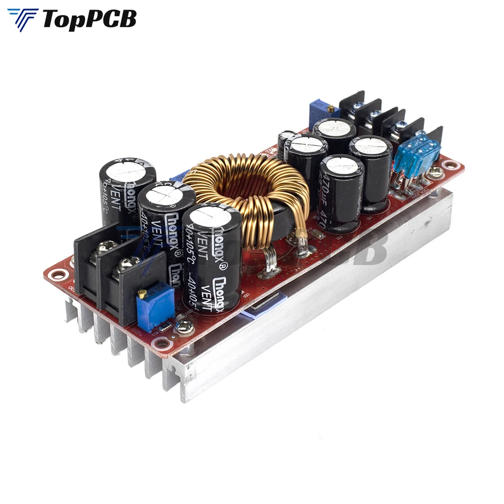 CC CV 1200W 20A DC-DC Step Up Boost Converter Charging Power Supply 8-60V to 12-83V Voltage Regulator Power Inverter 12V 24V 48V 
CC CV 1200W 20A DC-DC Step Up Boost Converter Charging Power Supply 8-60V to 12-83V Voltage Regulator Power Inverter 12V 24V 48V