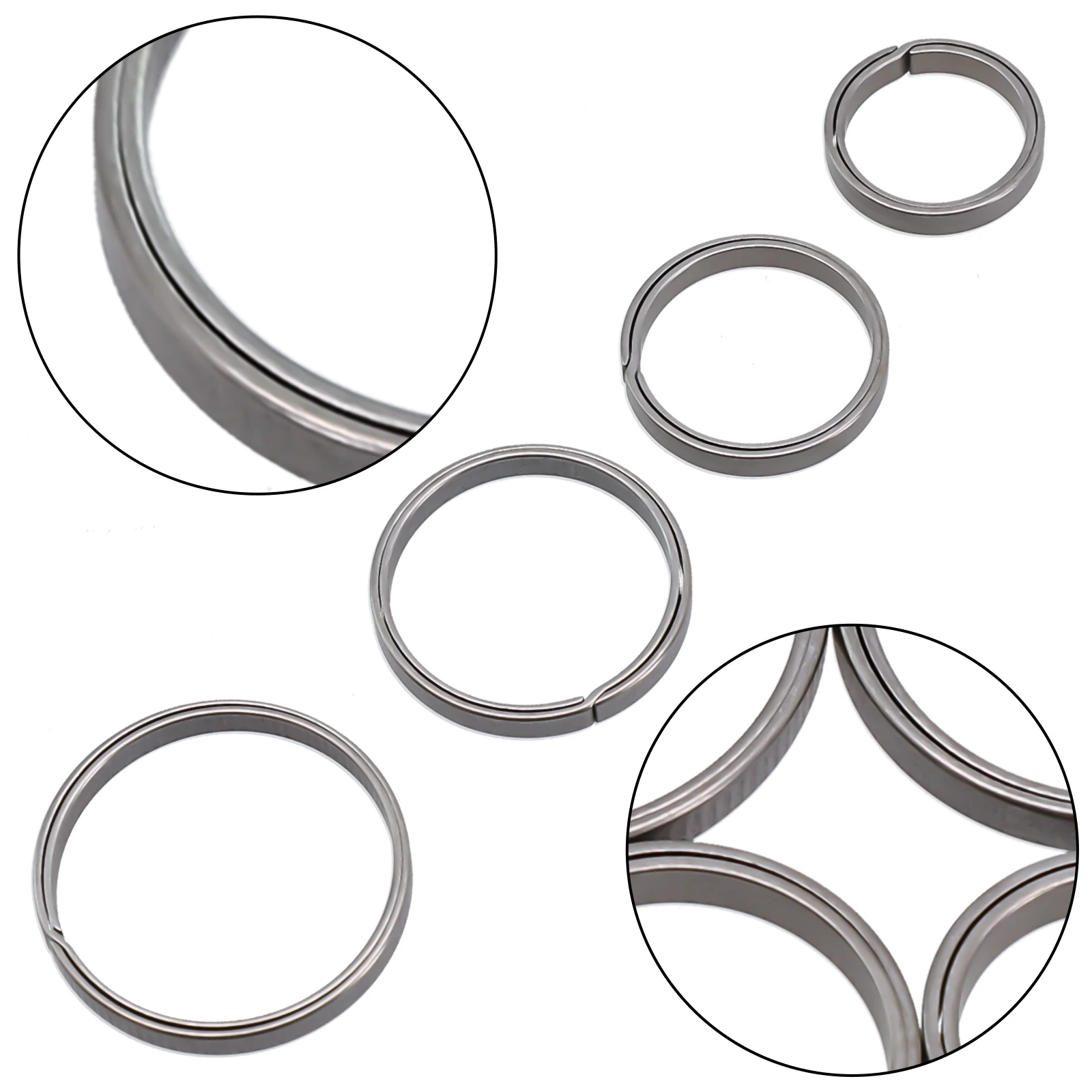 Tiartisan Titanium Ta6141 Ring Key Organizer Pushing Quick Release Rings Tiartisan Titanium 3mm Thick Brand New
Tiartisan Titanium Ta6141 Ring Key Organizer Pushing Quick Release Rings Tiartisan Titanium 3mm Thick Brand New