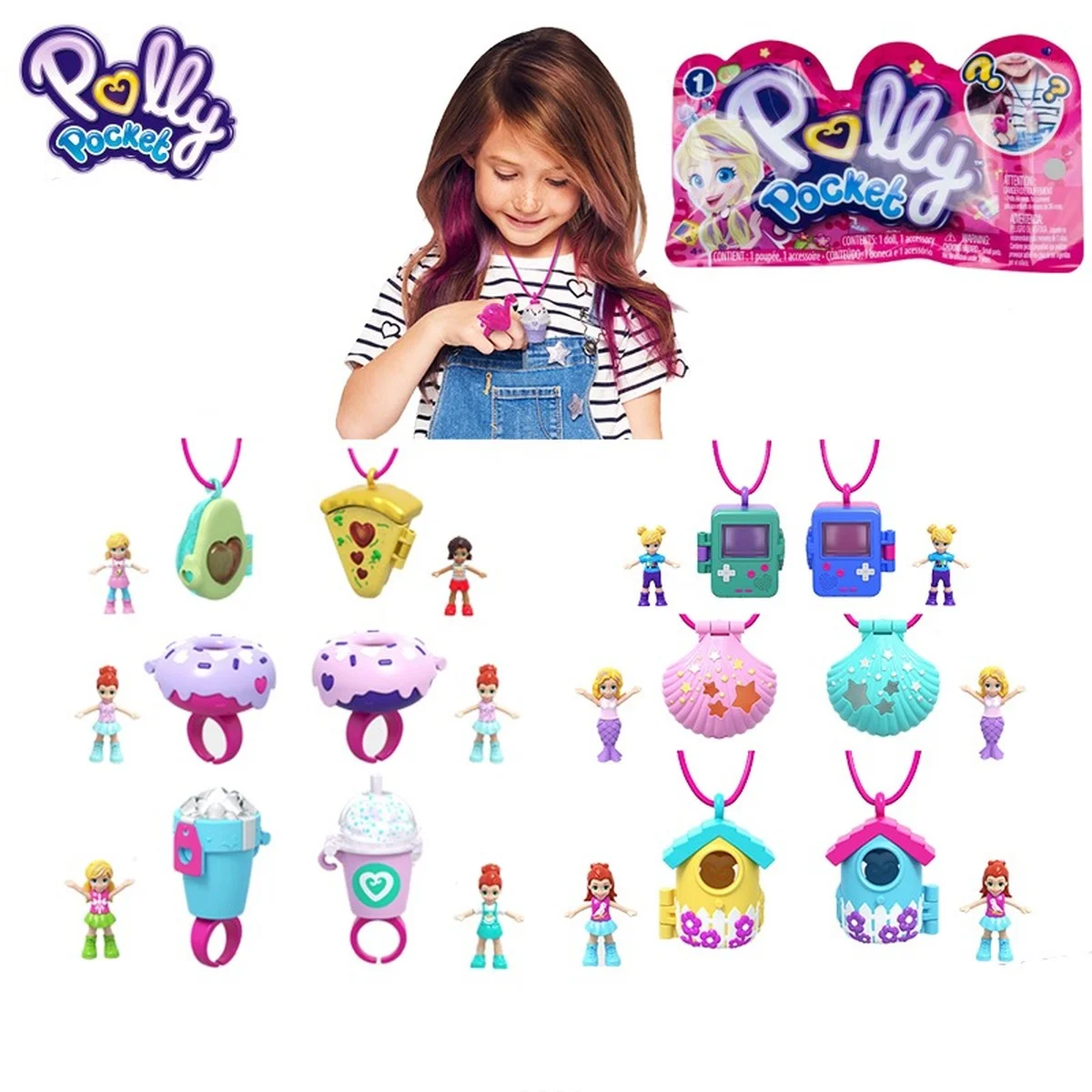 Polly Pocket Blind Box Girl Toys Guess Bag Pocket Accessories Mini Doll Toys for Girls Surprise for Kids Birthday Mystery Gift
Polly Pocket Blind Box Girl Toys Guess Bag Pocket Accessories Mini Doll Toys for Girls Surprise for Kids Birthday Mystery Gift