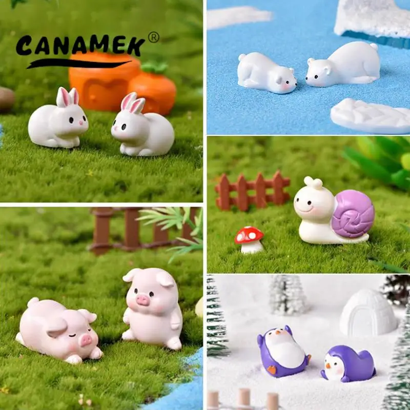 3pcs Cute Animal Figurine Micro Landscape DIY Home Decor Miniature Fairy Garden Ornament Decoration Accessories Modern Figure
3pcs Cute Animal Figurine Micro Landscape DIY Home Decor Miniature Fairy Garden Ornament Decoration Accessories Modern Figure