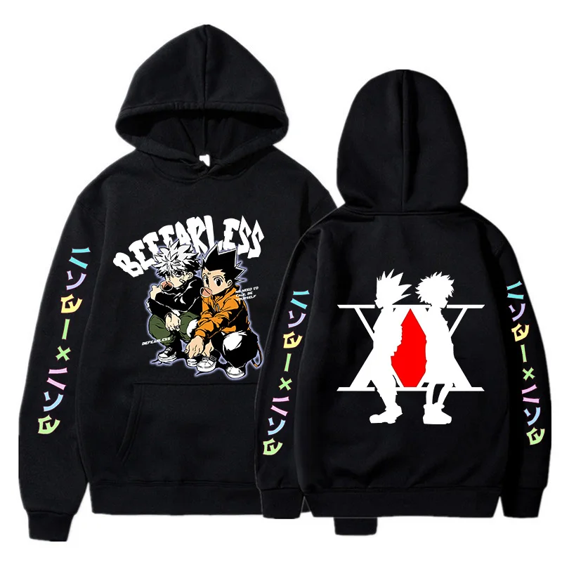 Killua Zoldyck Hisoka Chrollo Y2k Sweatshirts Hunter X Hunter Gothic Hoodies HxH Manga Harajuku Streetwear Korean Style Hooded
Killua Zoldyck Hisoka Chrollo Y2k Sweatshirts Hunter X Hunter Gothic Hoodies HxH Manga Harajuku Streetwear Korean Style Hooded