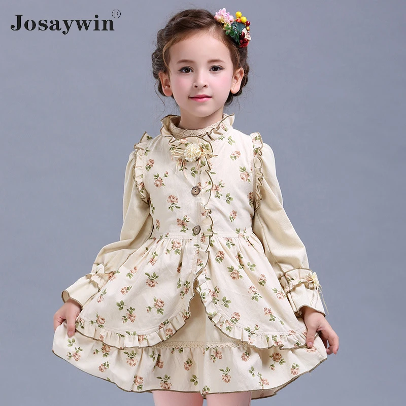 Children Clothes Spring Autumn Dress for Girls Baby Dress Vestidos Retro Court Floral Party Princess Wedding Evening Dresses
Children Clothes Spring Autumn Dress for Girls Baby Dress Vestidos Retro Court Floral Party Princess Wedding Evening Dresses