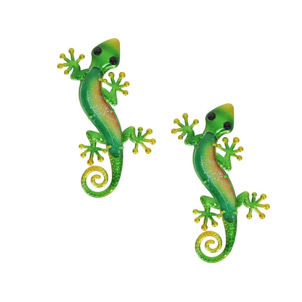 2 Pieces Wall Art Sculpture Shaped Reptile Hanging Garden Decor Exquisite Figurine Hand-painted Ornament Decoration
2 Pieces Wall Art Sculpture Shaped Reptile Hanging Garden Decor Exquisite Figurine Hand-painted Ornament Decoration