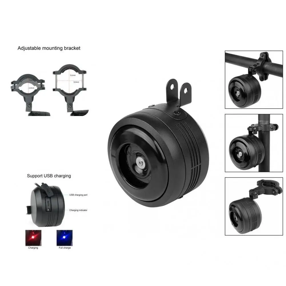 Lightweight Bicycle Electric Horn Cycling Tools Universal Creative MTB Mountain Bike Handlebar Alarm Ring Bell
Lightweight Bicycle Electric Horn Cycling Tools Universal Creative MTB Mountain Bike Handlebar Alarm Ring Bell