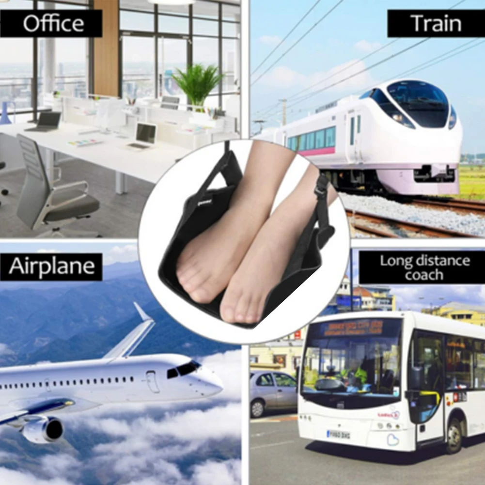Travel Airplane Hammock Foot Rest Accessories Leg Portable Under Desk Non Slip Home Office Ergonomic Memory Foam Outdoor Indoor
Travel Airplane Hammock Foot Rest Accessories Leg Portable Under Desk Non Slip Home Office Ergonomic Memory Foam Outdoor Indoor