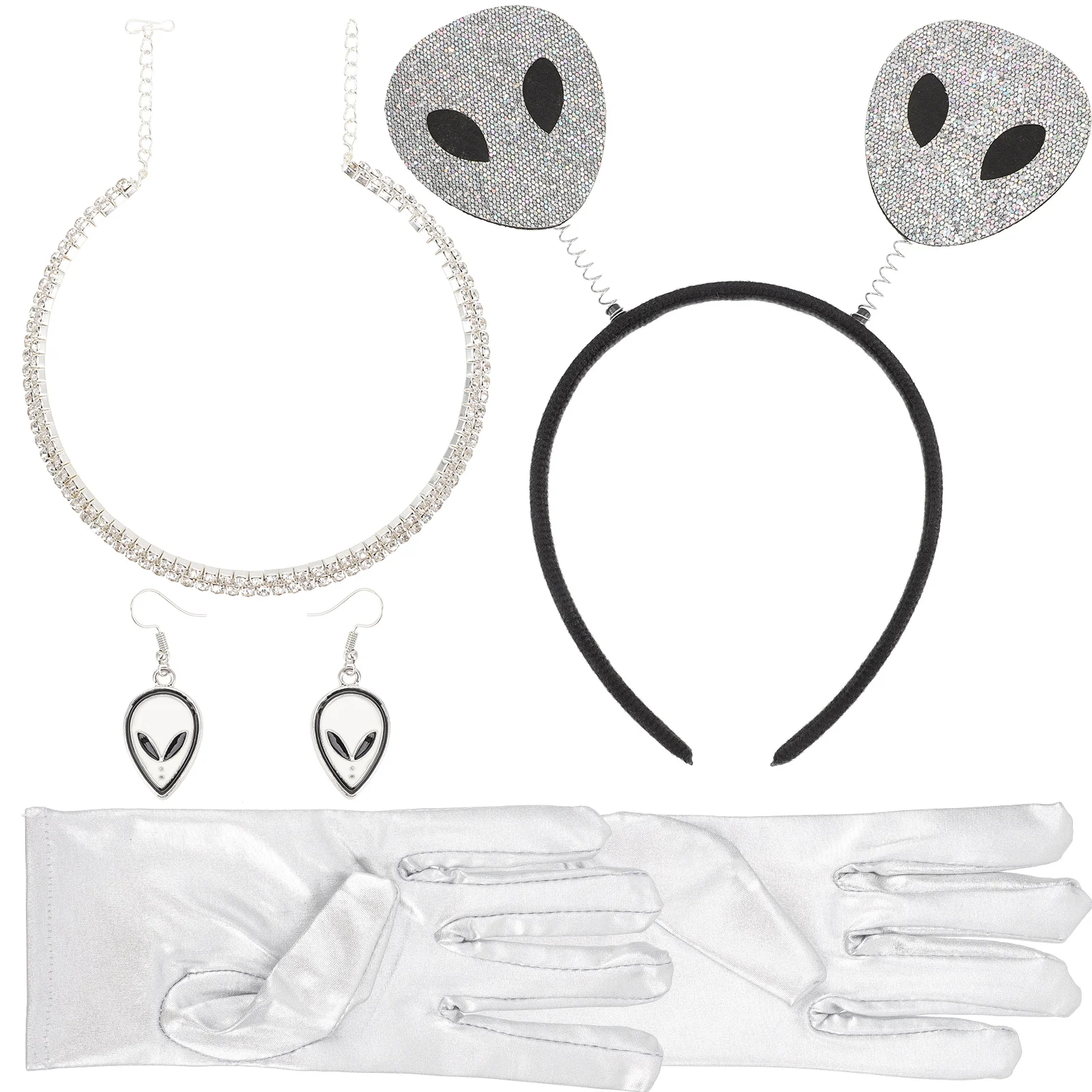 Headband Party Hair Funny Alien Hoop Look Cosplay Accessory Costume Decor Earrings Hoops Prom
Headband Party Hair Funny Alien Hoop Look Cosplay Accessory Costume Decor Earrings Hoops Prom