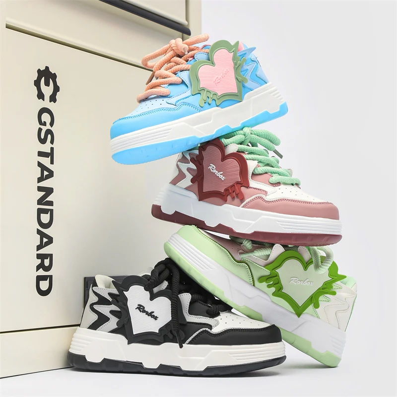 Autumn and Winter Couples Love Bread Casual Board Shoes High Quality Outdoor Walking Shoes Comfortable Thick Sole Sports Shoes
Autumn and Winter Couples Love Bread Casual Board Shoes High Quality Outdoor Walking Shoes Comfortable Thick Sole Sports Shoes