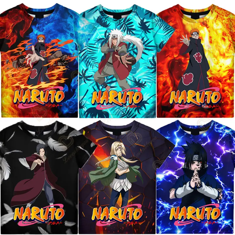 Boys Naruto T-shirt Naruto Kakashi Children's Fashion Cosplay T-shirt Big Pill Print Summer Boys' T-Shirt
Boys Naruto T-shirt Naruto Kakashi Children's Fashion Cosplay T-shirt Big Pill Print Summer Boys' T-Shirt