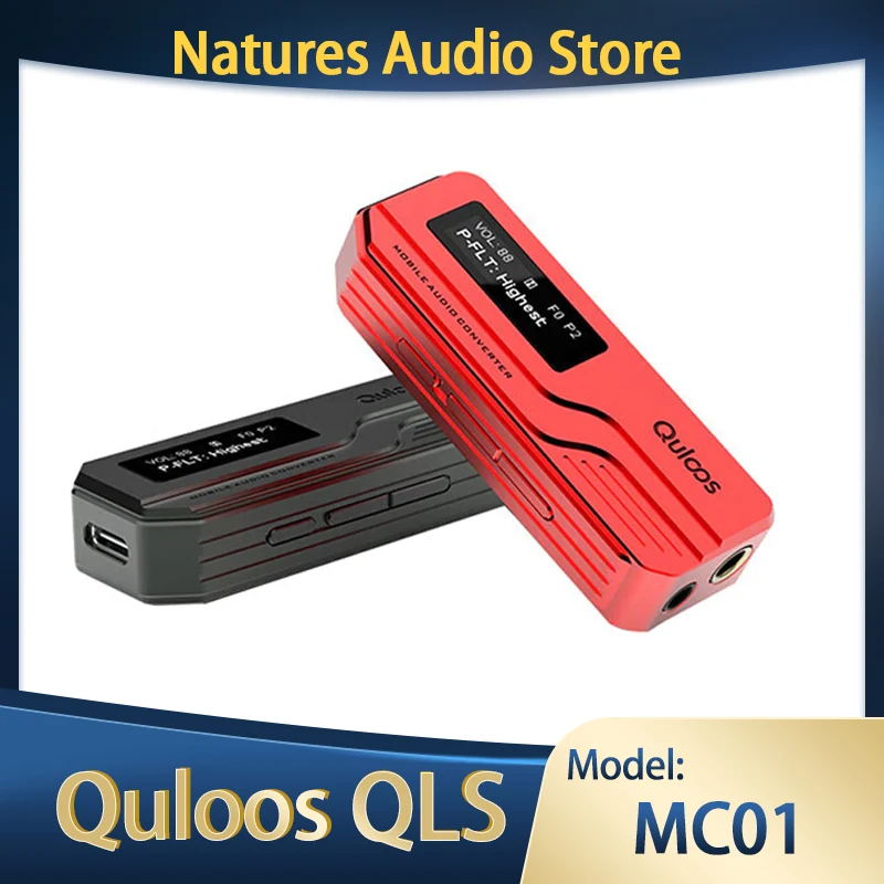 QULOOS QLS MC01 MC01se Portable Decoder Headphone Amplifier HiFi USB DAC/AMP Dual Flagship CS43131 4.4mm/3.5mm Type-C USB
QULOOS QLS MC01 MC01se Portable Decoder Headphone Amplifier HiFi USB DAC/AMP Dual Flagship CS43131 4.4mm/3.5mm Type-C USB