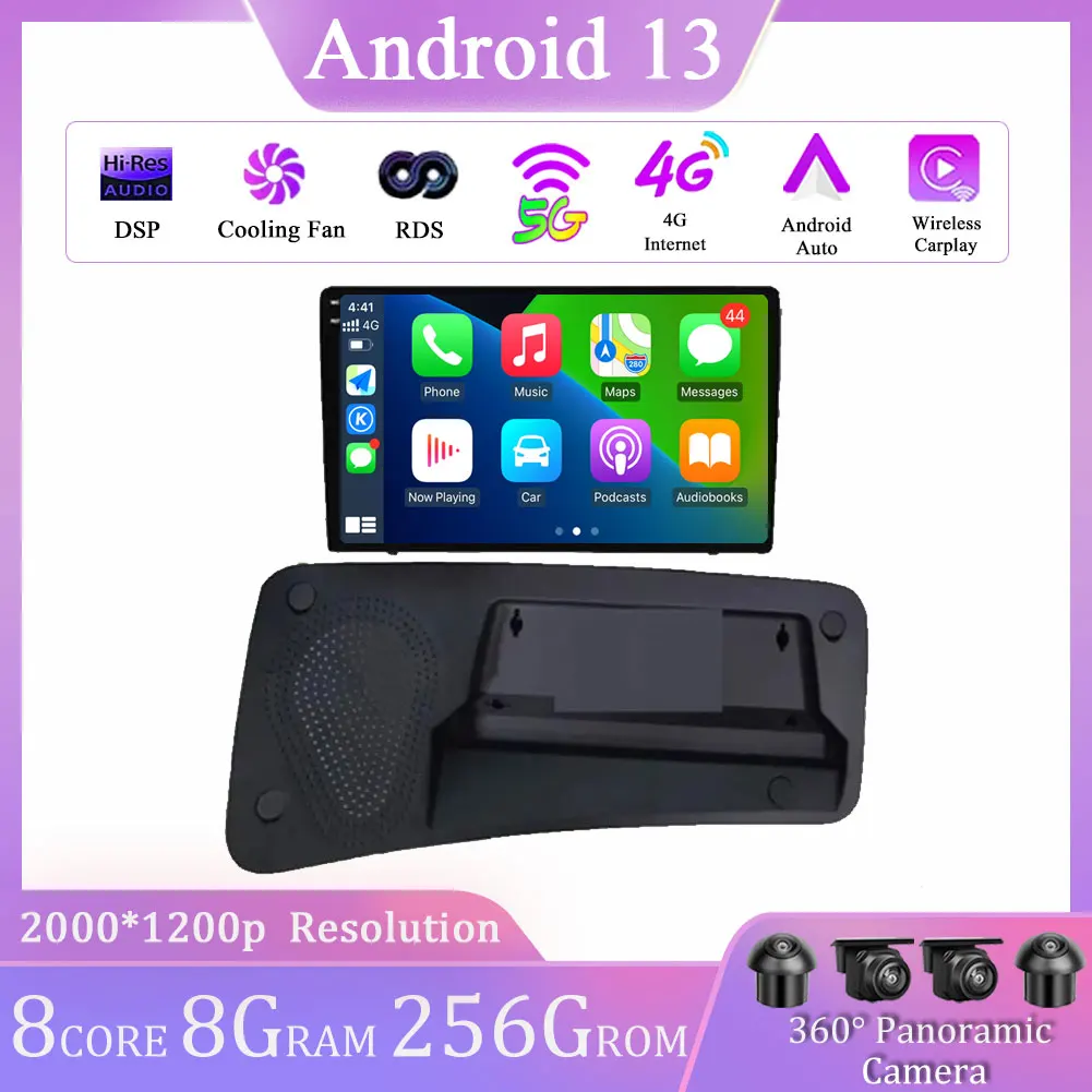 GPS Android 13 для VOLVO S80 S80L 2006 - 2010 Авторадио мультимедийная Навигация стерео QLED экран автомобильного монитора WIFI BT
GPS Android 13 для VOLVO S80 S80L 2006 - 2010 Авторадио мультимедийная Навигация стерео QLED экран автомобильного монитора WIFI BT