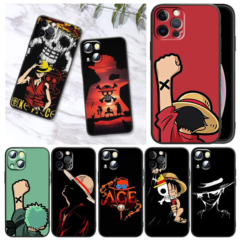 Japanese One Piece Luffy For Apple iPhone 13 12 Pro Max Mini 11 Pro XS Max X XR 8 7 6 Plus SE2020 Black Phone Case Funda Capa 
Japanese One Piece Luffy For Apple iPhone 13 12 Pro Max Mini 11 Pro XS Max X XR 8 7 6 Plus SE2020 Black Phone Case Funda Capa