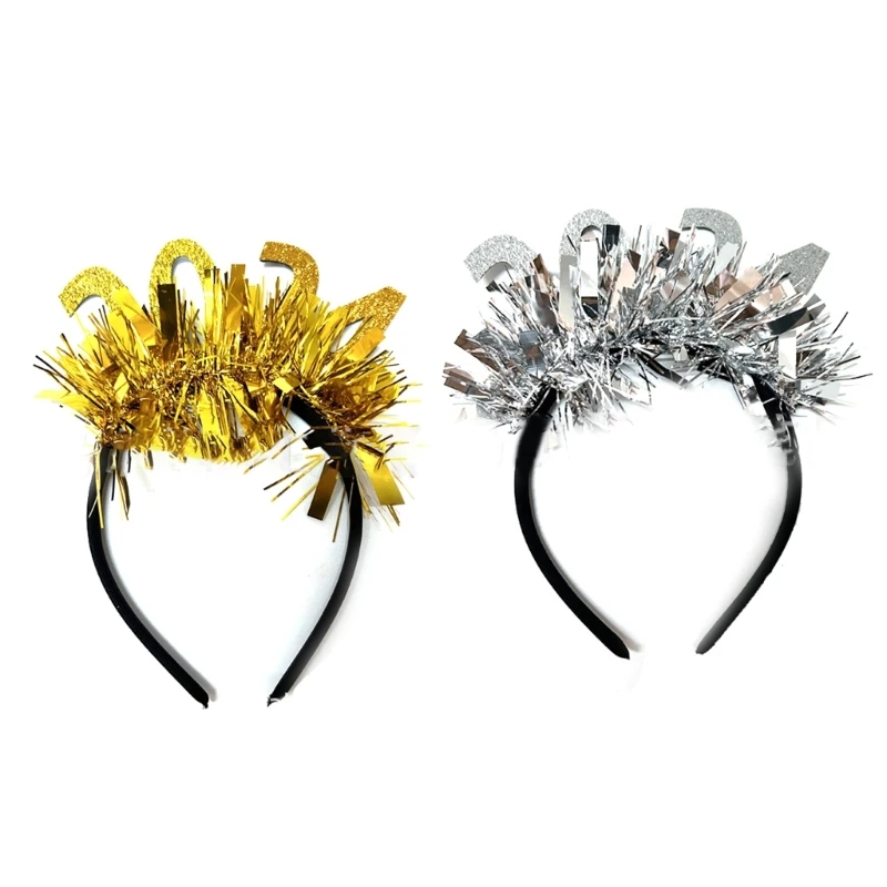 Tinsel Headband 2024 New Year Hair Accessories Crown Hair Hoop for Adults Kids Birthday Party Wedding Decorations
Tinsel Headband 2024 New Year Hair Accessories Crown Hair Hoop for Adults Kids Birthday Party Wedding Decorations