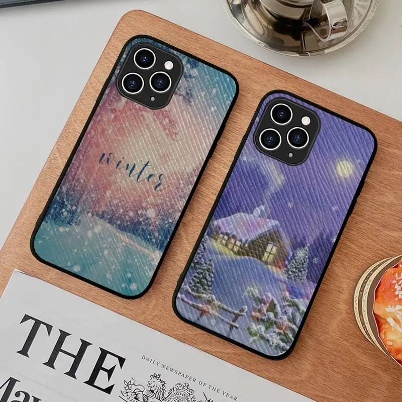 Landscape Winter Light Snow Phone Case Hard Leather Case for iPhone 11 12 13 Mini Pro Max 8 7 Plus SE 2020 X XR XS Coque 
Landscape Winter Light Snow Phone Case Hard Leather Case for iPhone 11 12 13 Mini Pro Max 8 7 Plus SE 2020 X XR XS Coque