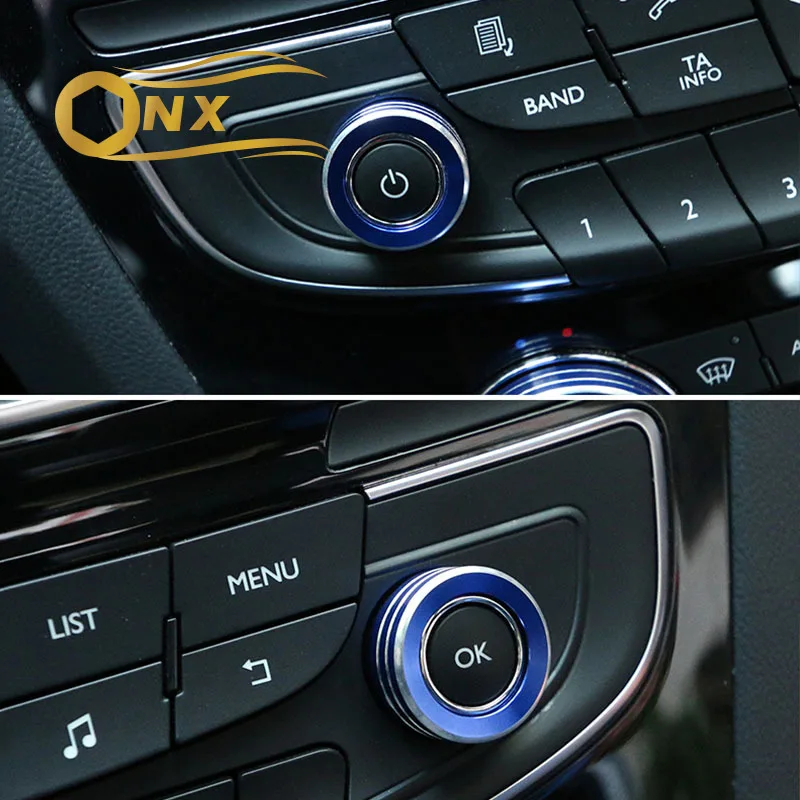 Car air conditioner knob ring knob ring decorative protective cover For Peugeot 508
Car air conditioner knob ring knob ring decorative protective cover For Peugeot 508
