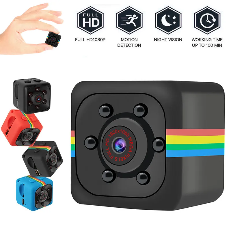SQ11 Mini Camera Night Adjustable Bracket 140 ° Wide Angle Built in Circular Recording Monitoring Mobile Detection Outdoor Sport
SQ11 Mini Camera Night Adjustable Bracket 140 ° Wide Angle Built in Circular Recording Monitoring Mobile Detection Outdoor Sport