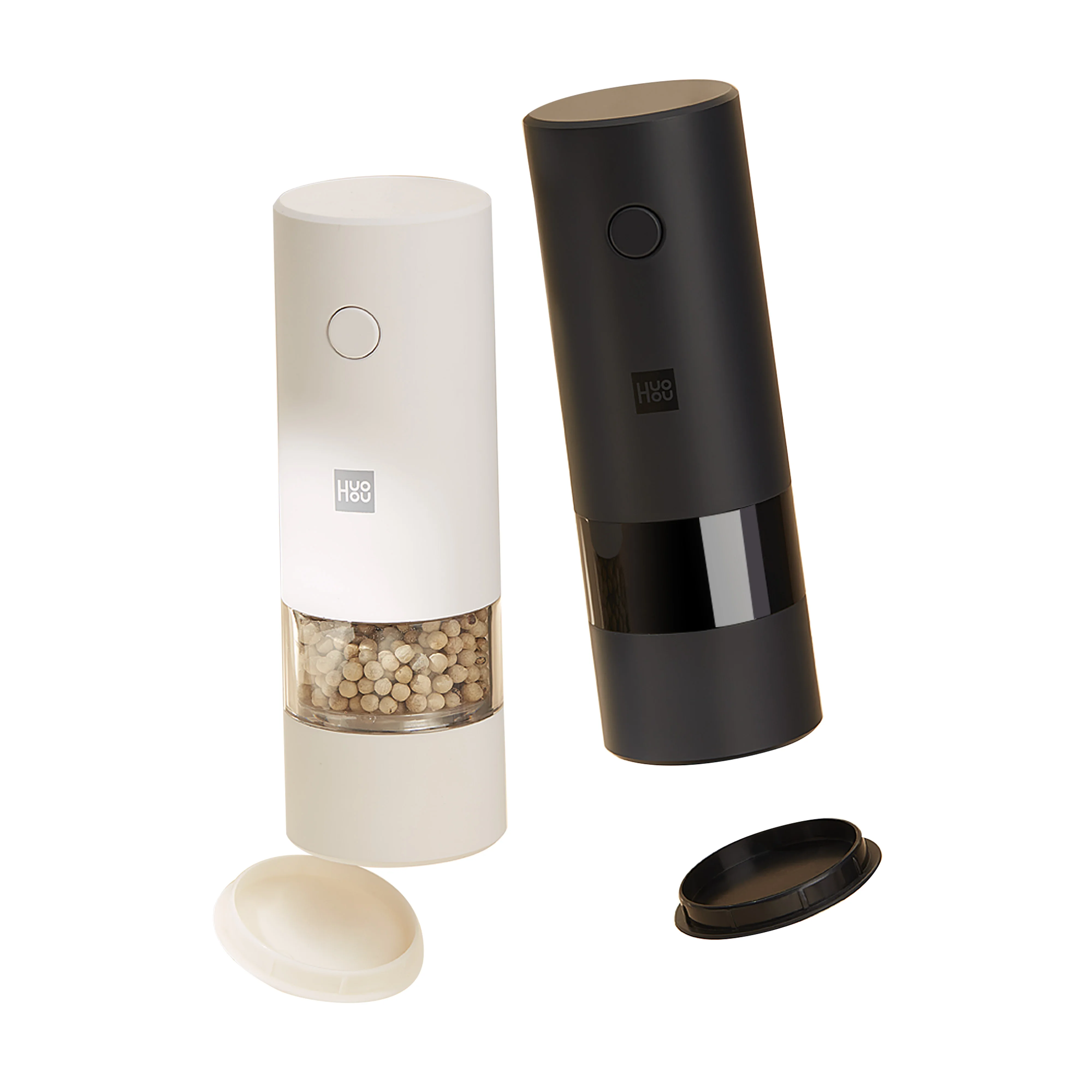 Huohou Electric Grinder LED Light 5 Modes Peper Spice Grain Pulverizer For Cooking Automatic Mill Pepper And Salt
Huohou Electric Grinder LED Light 5 Modes Peper Spice Grain Pulverizer For Cooking Automatic Mill Pepper And Salt